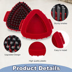 Scrubber Mop Head for Ocedar, Upgrade Scrub Brush for Ocedar, Spin Mop Scrub Brush Head for Ocedar RinseClean 2-Tank, More Bristles Scrub Brush Attachment for Bathroom, Deck, Kitchen Floor Cleaning