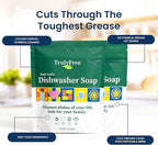 Automatic Dishwasher Detergent Powder - Concentrated Dishwashing Detergent, Dish Soap, Hard Water Stain Remover, Kitchen Cleaning Supplies, No Harmful Ingredients - 12.5 oz (Pack of 2)