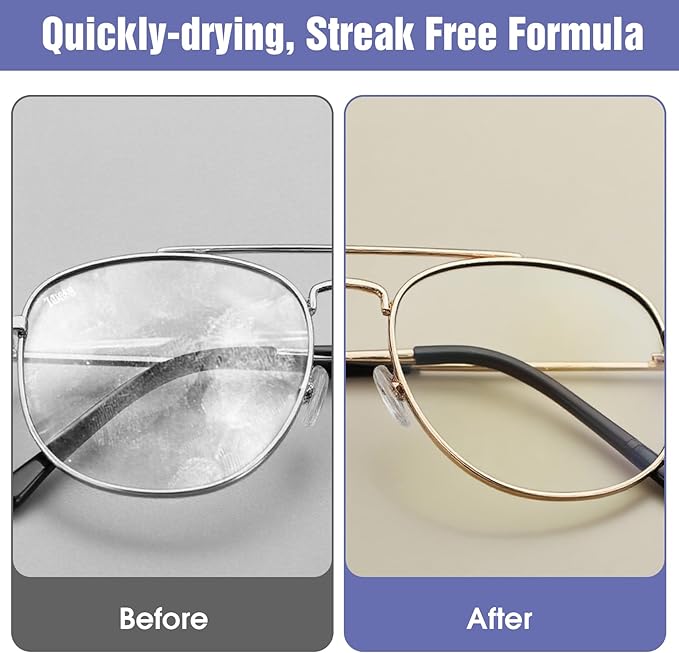 [200 Pack] Large Glasses Cleaner, Lens Wipes for Eyeglasses, Pre-Moistened Individually Wrapped Cleaning Wipes, Eye Glasses Cleaner Wipes for Camera, Phone, Computer, Laptop Screen (4.72 * 5.91 inch)