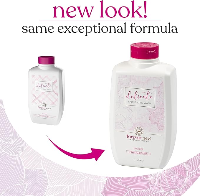 Forever New Granular Fabric Care Wash Unscented - 64oz (2pack) Natural Laundry Detergent