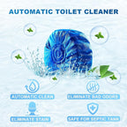 Toilet Bowl Cleaner, Automatic Toilet Tank Cleaner Tablets, Blue Toilet Bowl Tablets for Deodorizing & Descaling, Powerful Cleaning, Slow-Release Against Tough Stains 20 Pack