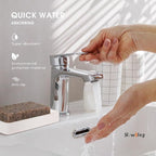 1 Pack Diatomite Soap Dish Holder, Quick Dry Stone Bath Tray, Diatomaceous Earth Stone Soap Holder, Water Absorbent Rectangular Soap Dish for Bar Soap, White