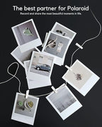 Clothes Pins Mini Clothespins White - 100 PCS Wooden Small Clothespins for Pictures with Jute Twine Tiny Photo Paper Clip, Ideal for Baby Shower, Crafts, Chip Clips, Home Office Decoration
