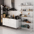 14" Deep x 42" Wide x 74" Height Wire Shelving Kit | 5-Tier | NSF Commercial Storage Rack Unit