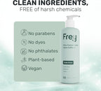 FREY Natural Liquid Fabric Softener & Conditioner | Laundry Softener for Clothing | Works In All Machines + HE | Powered by Natural Ingredients (2-pack, Cedar Grove)