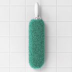 Microfiber Duster with Handle and Washable Duster Head, Dusters for Cleaning,Green, Reusable Cleaning Tool,2PCS