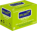 Dr.Easy Dryer Sheets Free & Clear Plant Based all ingredients for Sensitive Skin 160 Ct 100% Rayon Fabric Softener sheet unscented & no dyes Reduce Static & Wrinkles Soften Clothes Help Repel Pet Hair