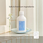 Concentrated Liquid Fabric Softener, Hypoallergenic & Gentle on Skin, Korean Scent Experience, Signature White Woody Musk Scent, Long-Lasting Fragrance, Static Reducer & Wrinkle Minimizer, 16.9 fl oz