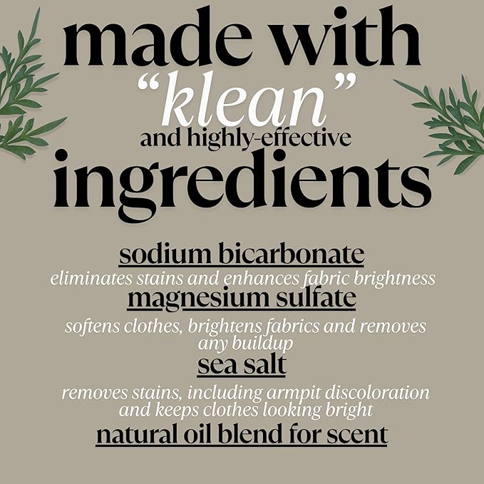 Laundry Detergent Powder | Non-Toxic Laundry Detergent for Sensitive Skin | Easy To Use, Tough on Stains, Gentle on Fabrics | Botanical Laundry Powder (Cash) | Natural (Almond and Cashmere)