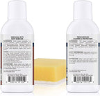– Stainless Steel Rust Stain Remover Kit with Protector – Fast Acting for Commercial Equipment Rust Cleaner for Appliances, Grills & More – Food-Safe Stainless Steel Cleaner (4 oz)