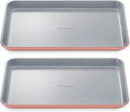 Caraway Non-Stick Ceramic Medium Baking Sheet - Naturally Slick Ceramic Coating - Non-Toxic, PTFE & PFOA Free - Perfect for Baking, Roasting, and More - Medium (15" x 10") - Perracotta