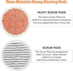 6 Pack S7000 Steam Mop Pads Replacement For Shark S7000AMZ S7001 S7001TGT S7000 Series Steam Mop, Microfiber and Reusable Mop Pads for Shark Steam & Scrub All-in-One Scrubbing Mop Pads for Cleaning