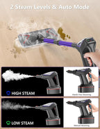 Steam Mop for Floor Cleaning, Heavy Duty 29-in-1 Steam Cleaner for Home with Detachable Handheld Steamer, for Hardwood, Tile, Walls, Grout, Windows, Furniture and Decks