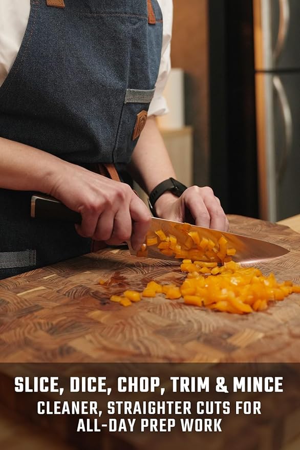 Dalstrong Chef Knife - 8 inch - Vanquish Series - Forged High Carbon German Steel - POM Handle - Professional Kitchen Knife Gift- Razor Sharp Chef's Knife - NSF Certified