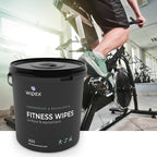 Wipex Gym Wipes for Equipment Bundle - Get 2 Buckets (1) Lemongrass & (1) Lavender Plant-Based Fitness Equipment Wipes, Clean Surfaces & Mats, Safe Gym Cleaner & Peloton Bike, 400 Count (Pack of 2)