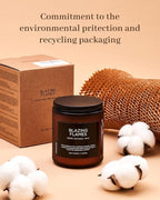 M&SENSE Sweet Spruce Scented Candle, Natural Soy Wax Winter Candle Cotton Wick 7.05oz Up to 50 Hours Tree Scented for Holiday Housewarming Gifts for Friends Family
