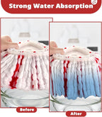 Spin Mop Replacement Head, 4 Pack 40% More Cleaning Power Mop Replace Head for O-Ceda Easy Wring 1-Tank System, Microfiber, Deep Cleaning, and Machine Washable, 0520