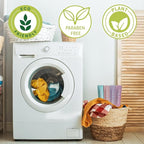 Clean Eco Friendly Dryer Sheets + Fabric Softener | Plant Based, Non Toxic, Healthy, Chemical Free, Long lasting Scent | Soften & Removes Static | 40 Sheets (LOVING LAUNDRY)