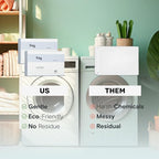 FREY Naturally Scented Dryer Sheets - Fabric Softener for Soft, Fresh & Clean Clothes (2-pack, Fragrance-free)