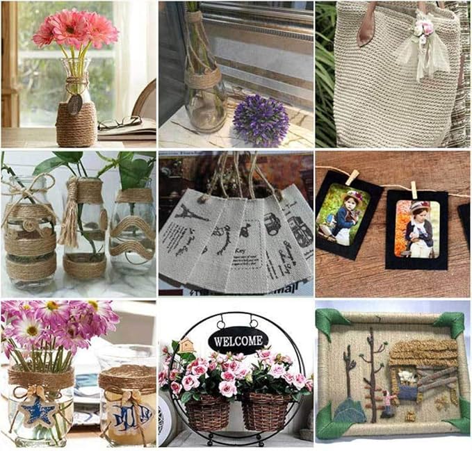 DurReus Wooden Clothespin Ornaments Cute Mini Strong Clothes Pin Hanging Pictures Crafts Arts Birthday with Twine Pack 50 Light Green
