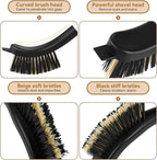 2 Pcs Cleaning Brush, Crevice Scrub Brushes for Bathroom, Kitchen, Toilet, Window Gap, Multifunctional Cleaning Tool for Thin Gap