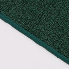 Area Rug with Non Slip Rubber Backing, Washable Soft Floor Carpet for Living Room, Kitchen, Entryway Indoor, Bedroom, Laundry, Low Pile Area Rugs, Solid Color with Pointillism Style (Green, 3' * 5')