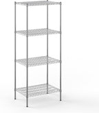 21" Deep x 30" Wide x 74" Height Wire Shelving Kit | 4-Tier | NSF Commercial Storage Rack Unit