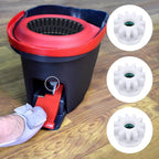 3 Pcs Easy Mop Pedal Broom Spin Replacement One Way Clutch Bearing Bucket Gear Sprockets Repair Compatiable with Oceda/Vilida and Market 90% Spin Mop System, Mop Gears (3 Pcs Bearing Bucket Gears)