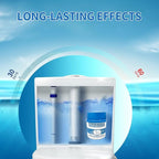 Toilet Bowl Cleaner 6 Bottles,Long-Lasting Toilet Tank Cleaner,Automatic Toilet Bowl Cleaner Tablets in Bottles for Tank Bathroom Powerful Cleaning Easy to Use,Up to 12 Months Total