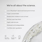 Dirty Labs | Dishwasher Detergent and Booster | Aestival Scent | 48 Loads (1 lb) | Ultra Clean, Spot Free, Quick Wash Optimized | Hyper Concentrated