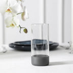 Stone Lain Mirella 16-Piece Dinnerware Set Stoneware, Borosilicate Glass, Blue