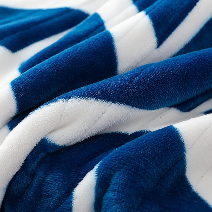 VENTIMI Electric Blanket Heated Throw, 72" x 84" Heated Blanket with 9 Heat Levels & 2 to 10 Hours Auto Off, Fast Heating Blankets with ETL & FCC Certification, Navy