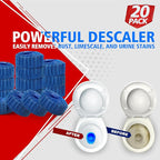 USKICH 20 Pack Toilet Bowl Cleaner Tablets,Blue Automatic Toilet Tank Cleaners, Long-Lasting Household Toilet Cleaners,Toilet flush Cleaning & Deodorizer