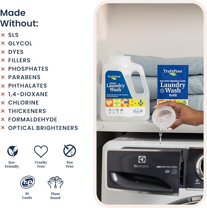 Laundry Detergent for Sensitive Skin + Signature Scent Fabric Softener