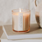 Sweet Water Decor Palo Santo Patchouli Scented Soy Candles – Vanilla, Sandalwood, Musk, and Earthy Palo Santo – Cozy Aroma – 50 Hour Burn – 12oz Tinted Glass Jar for Home Decor and Bedroom Decor