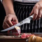 HOSHANHO Fillet Knife 7 Inch, Super Sharp Boning Knife in High Carbon Stainless Steel, Professional Japanese Fish Knives for Meat Poultry Cutting
