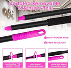 15 Foot Dusters for Cleaning, Duster with Extension Pole 7-15ft, Microfiber Feather Duster Used for Cleaning Ceiling Fan, High Window, Blinds, Shutters, Sofa, Cobweb Duster for Home (12 PCS)