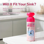 Foaming Drain Cleaner Clog Remover: Sink Cleaner Pipe Clogged Opener for Kitchen Bathroom Toilet Tubs and Showers (2 Pack)