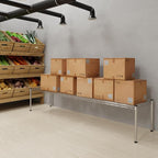 18" Deep x 72" Wide x 14" Height Wire Shelving Kit | 1-Tier | NSF Commercial Storage Rack Unit
