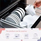 Miicol Porcelain Coffee Mugs Set of 6, Large Coffee Cups 14 oz, White Tea Cups, Ceramic Mugs for Latte, Cappuccino, Milk, Cocoa, Square Bottom, Microwave & Dishwasher Safe