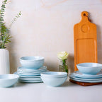 LERATIO Dinner Plates,10.5 inch Ceramic Plates Set of 6,Handmade Porcelain Plates for kitchen with Wavy Edge,Microwave & Dishwasher & Oven Safe,Light weight & Scratch Resistant Dishes Set