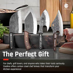 COOLINA Promaja Knife – Carving, BBQ, Meat Cutting, Slicing, Butcher & Chef Knife – Essential Kitchen Tool