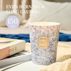 M&SENSE LavenderCitrus Scented Candles for Home, 3-Wick Highly Scented Jar Candles, Extra Large Candle 35 Oz 150 Hours Long Lasting Burning, Relaxing Aromatherapy Candle for Stress Relief, Meditation