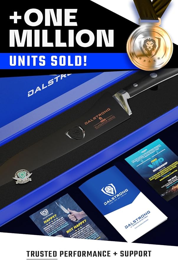 Dalstrong Serrated Offset Bread Knife - 8 inch - Gladiator Series Elite - Deli Knife - Forged German High-Carbon Steel - Bread Slicer - Slicing Knife - G10 Handle - Sheath - NSF Certified