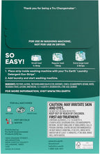 Tru Earth Fabric Softener Sheets | Original Eco-Strip Liquidless Detergent for Travel | 50 Sheets | Fragrance-Free