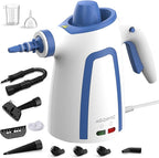 Steam Cleaner, Handheld Steam Cleaner for Home, Pressurized Steamer for Cleaning Carpet, Floor, Upholstery and Car, 13ft Extra-long Power Cord & 11 Multi-Purpose Accessories