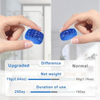 Toilet Bowl Cleaner Tablets 32 Packs-85oz, Ultra-Clean Blue Cleaners for Deodorizing & Descaling, Long-Lasting Automatic Toilet Tank Cleaners, Against Tough Stains