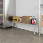 14" Deep x 48" Wide x 14" Height Wire Shelving Kit | 1-Tier | NSF Commercial Storage Rack Unit