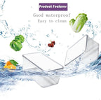 Clear Storage Bins With Lids,4 Packs Food Storage Organizer,Stackable Kitchen Cabinet,Bathroom Basket,Fridge Organization.Pantry Transparent Containers For Fruits,Drinks
