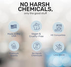 FREY Natural Liquid Fabric Softener & Conditioner | Laundry Softener for Clothing | Works In All Machines + HE | Powered by Natural Ingredients (1-pack, Bergamot Beach)